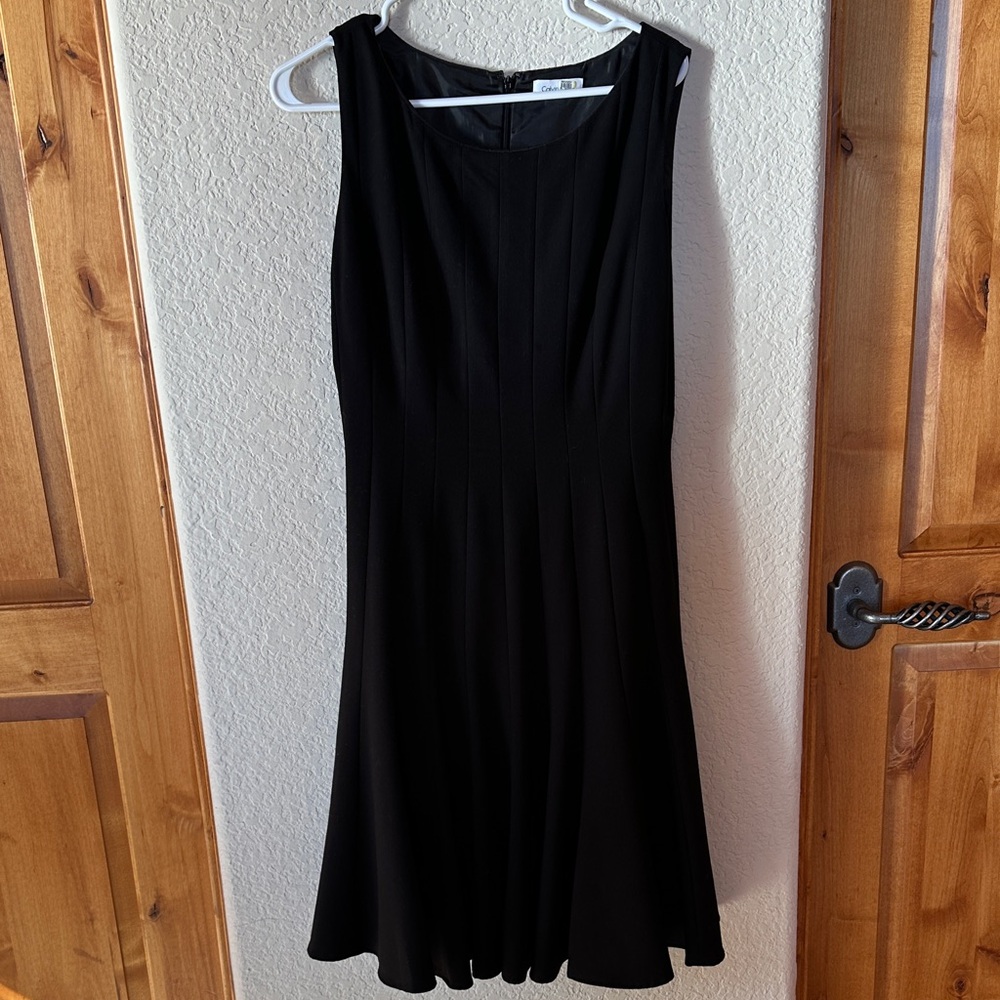 Calvin Klein Classic, Vintage, Timeless Midi Dress - Heaver Fabric, Fully Lined